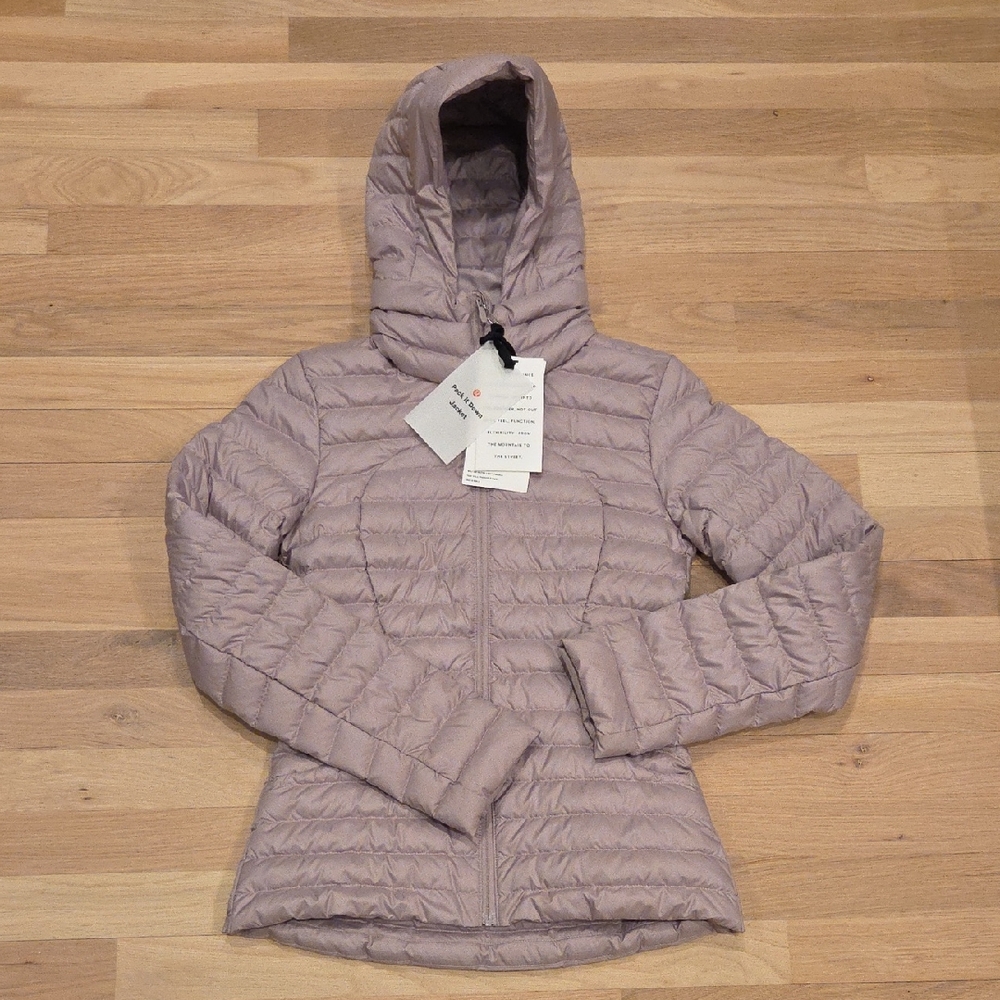 Lululemon Athletica Lavender Puffer Jacket